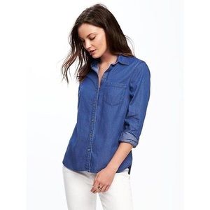 Old Navy Classic Chambray Shirt